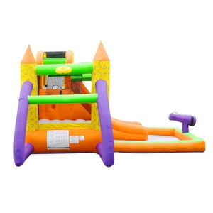 Gran Venta de <span class=keywords><strong>castillo</strong></span> inflable para exteriores/interiores para niños tobogán de múltiples funciones que proporciona agua horas Casa de rebote trampolín - Product Image 5