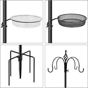 Cibo per uccelli con palo per uccelli incluso con vassoio a rete che attira uccelli selvatici - Product Image 4