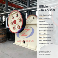 Mesin Penghancur Batu Jaw Crusher AC Motor Engine Standalone Unit Penghancur Batu Kapasitas Maks. 20t/jam untuk Penambangan Emas Jarak Jauh dan Pengolahan Emas Off-Grid