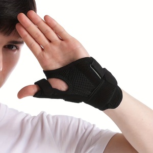 Attelle de <span class=keywords><strong>poignet</strong></span> de sport réglable en polyester, respirante, <span class=keywords><strong>orthèse</strong></span> de <span class=keywords><strong>pouce</strong></span>, protège-doigt, support de <span class=keywords><strong>poignet</strong></span> - Product Image 6