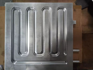 Dongguan Cooler System FSW <span class=keywords><strong>CNC</strong></span> Servicio de mecanizado de precisión Placa de refrigeración de agua de aluminio para vehículos eléctricos - Product Image 3