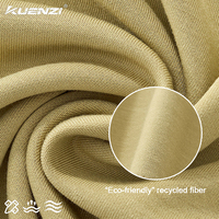 T-shirt pour homme Kuenzi avec logo personnalisé, tissu en fibres recyclées écologiques 220GSM, léger et respirant, design patchwork