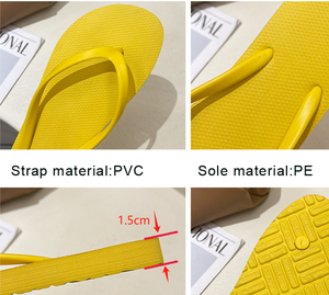 В наличии, однотонные модные стельки с логотипом на заказ, шлепанцы для пляжа, шлепанцы для женщин - Product Image 5