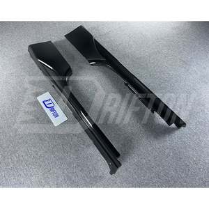 SF90 Full Visible Carbon Fiber <b>Side</b> Skirts For Ferrari SF90 Body Kits - Product Image 3