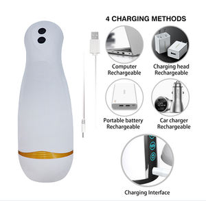 Hochwertige automatische männliche Masturbation Cup Adult Sex Produkte 10 Frequenz elektrische Tasche <span class=keywords><strong>Pussy</strong></span> Flugzeug Cup männliche Sexspielzeug - Product Image 4