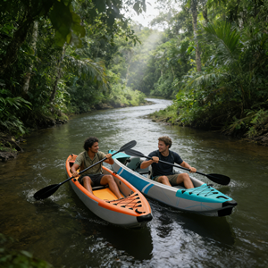 Kayak de Pesca Plegable Directo de Fábrica, Canoa Plegable para Pesca de Adultos, Fácil Transporte y Almacenamiento - Product Image 2