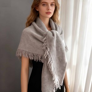 Phụ Nữ Dệt Kim tam giác khăn tam giác tua khăn tam giác khăn choàng - Product Image 4