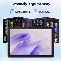 Tablette PC Android 16 10,1 pouces, 12 Go de RAM, extension 64 Go, WiFi 5G, écran capacitif IPS, nouveau logo personnalisé OEM ODM