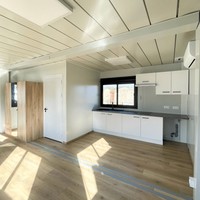 Casa Contenedor Prefabricada con Sistema Desmontable para Campamentos de Trabajadores, Oficinas, Escuelas, Soluciones de Viviendas Pequeñas y Casas de Campo