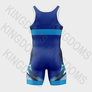 Đấu vật bánh răng Mũ bán buôn tùy chỉnh đầy đủ trên in ấn người lớn 100 Polyester Thanh Niên Đấu Vật singlets - Product Image 4