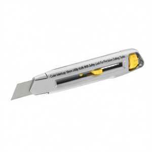 Cuchillo utilitario Cutter Interlock de 18 mm con bloqueo de seguridad para tareas de corte de precisión - Product Image 2