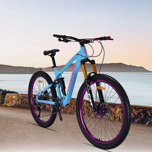 Bicicleta de Montaña XC100 de 27.5'' con Suspensión Completa de Aleación de Aluminio, Amortiguación de Aire, 10 Velocidades, Frenos de Disco de Aceite, para Dirt Jump y Freeride - Product Image 1