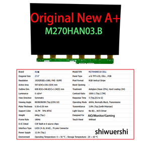 Vente en gros d'écrans LCD originaux A+ 27 pouces PN270EU01-1 M270QUN07.0 M270HAN03.B SG2701G04-2 M270DCA-D5B SG2701D01-2 LM270WQ3-SSA1 - Product Image 3