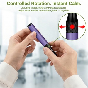 เครื่องพ่นยาแบบมินิมอลลิสต์ทำจากอะลูมิเนียม ปราศจากนิโคติน สำหรับผู้ชาย เพื่อการฝึกสมาธิ บรรเทาความเครียด - Product Image 6