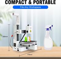 Imprimante 3D EasyThreed K10, niveau d'entrée, buse de 0,4 mm, filament TPU PLA de 1,75 mm, volume d'impression, nouvelle connectivité USB