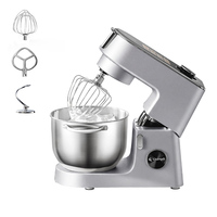 Mélangeurs de cuisine, machine à pétrir la pâte, mélangeurs alimentaires multifonctions, batteur sur socle électrique, batteuse 3 en 1 pour boulangerie