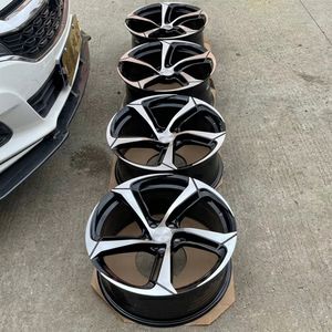 Roues en forme de flux de style lame personnalisées 18 19 pouces 5x112 5x114.3 5x120 Euro Sport Mesh pour VW CC Lamando Passat S - Product Image 5