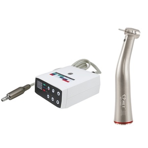 Micromotor Dental de Baja Velocidad con LED Rojo Curvo Panan Max N-sk T-i-max, Piezas de Mano Dentales de Contra Ángulo - Product Image 1