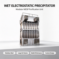 Precipitador Electrostático Húmedo (WESP) de Torre Vertical para la Purificación de Gases de Escape de Hornos de Plantas de Paneles de Yeso