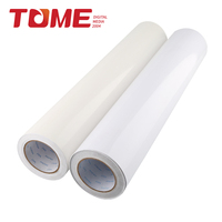 Rouleau de Vinyle PVC Autocollant 120g 140g, Imprimable Éco-Solvant