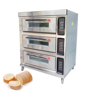 <span class=keywords><strong>Four</strong></span> à pizza et à <span class=keywords><strong>pain</strong></span> à convection <span class=keywords><strong>professionnel</strong></span> commercial électrique 380V utilisé pour la boulangerie, le restaurant, la cuisson de la farine, du maïs, du lait, des noix - Product Image 1