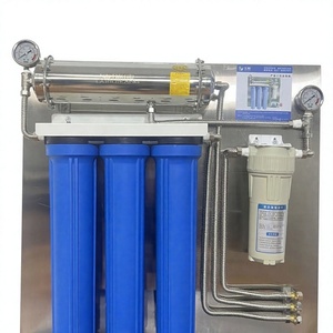Purificateur d'eau commercial à osmose inverse à 5 étapes, grand débit, avec auto-nettoyage et réservoir de 11G - Product Image 1