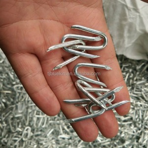 Mạ kẽm <span class=keywords><strong>U</strong></span> loại <span class=keywords><strong>U</strong></span> hình dạng móng tay hàng rào <span class=keywords><strong>STAPLE</strong></span> cho dây thép gai sửa chữa - Product Image 2