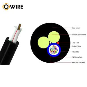 उच्च गुणवत्ता YOFC फाइबर Asu 80/एडीएस केबल 12 Fibra Optica G. 652 काबो डे Fibra Asu 12-144 कोर