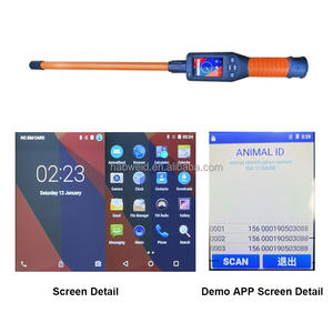 안드로이드 5.1 OS 동물 마이크로 칩 스캐너 FDX-B HDX ISO11784/785 귀 태그 <span class=keywords><strong>RFID</strong></span> 스틱 리더 돼지 소 젖소 카멜 버팔로 - Product Image 4