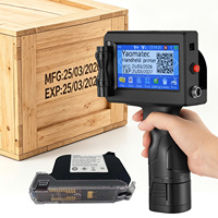 Imprimante jet d'encre portable rechargeable 1755 de 12,7 mm avec impression de logo personnalisé, date de production, date d'expiration et code de lot de l'usine Yaomatec