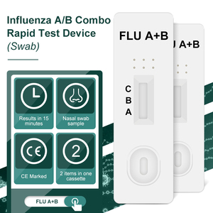 Kit de test rapide combiné antigène pour le virus respiratoire <span class=keywords><strong>syncytial</strong></span>, le coronavirus et la <span class=keywords><strong>grippe</strong></span> pour l'analyse pathologique infectieuse - Product Image 2