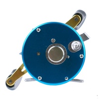 Moulinet de pêche à lancer pour eau salée et eau douce en aluminium, manivelle gauche, rapport 5.3:1, 4+1BB, frein max 8kg, poignée EVA