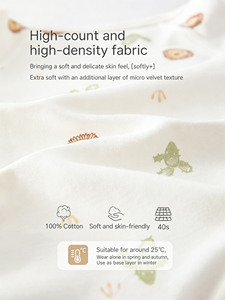 Combinaison bébé <span class=keywords><strong>Kimono</strong></span> 100% coton pour le printemps et l'automne, vêtements unisexes pour bébé, combinaison pour enfant, barboteuse pour nouveau-né - Product Image 4