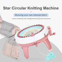 Machine à tricoter simple à 40 aiguilles pour enfants, jouet éducatif, bricolage, artisanat, EB personnalisé 22-40-48