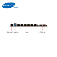 Placa Base RS670V 6 Lan 2.5G LGA1700 Chipset H770 DDR5 Máx. 64GB TPM SATA3.0 M.2 NVME 7 USB 2 COM ATX Firewall