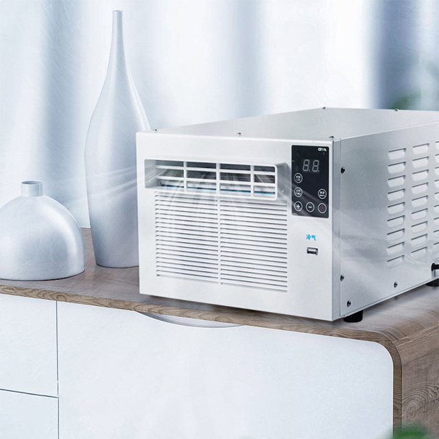 1881btu 110v 220v 50hz/60hz Mechanical Smart Outdoor Window Mounted Type Ac Air Conditioner