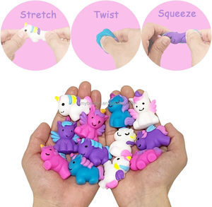 Jouets licorne à presser Kawaii pour paniers-cadeaux et échanges de cadeaux - Product Image 2