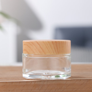 Nouveau produit pot cosmétique vide en bambou 5g-250g gamme d'emballage pour nettoyant pour le visage et crème pour le visage - Product Image 1