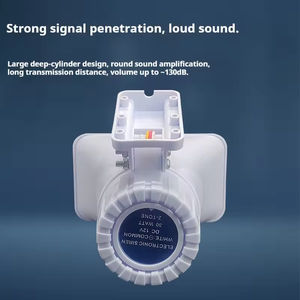 Alarme antivol électronique de type trompette à haut décibel en ABS, résistante à l'eau, pour la protection des biens, directement de l'usine - Product Image 5