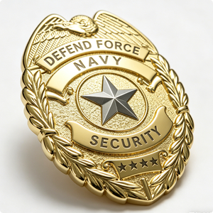 ตราสัญลักษณ์โลหะรูปโล่รูปนกอินทรีแบบนูน 2 มิติ ออกแบบเอง สำหรับทีมรักษาความปลอดภัย ของสะสมสำหรับเจ้าหน้าที่รักษาความปลอดภัย ติดปกเสื้อ สำหรับรับปริญญา วันพ่อ - Product Image 5