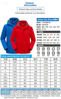 Veste de safari pour homme, 3 couches, respirante, grande taille, résistante à l'eau, coupe-vent, légère, avec doublure en polaire amovible, fermeture éclair