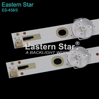 Bande de rétroéclairage LED ES-458 K500WDC2 A2 2017-6-24 4708-K50WDC-A2113N11 à utiliser pour les téléviseurs PHI 50PUT6023 50USK1810T2, barre lumineuse LED