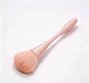 No Shedding and Odor Soft and Comfortable Pink Large-head Blush <b>Brush</b> and Suitable for Daily Makeup Use - Product Image 1