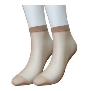 Chaussettes personnalisées bon marché couleur chair en nylon <span class=keywords><strong>nu</strong></span> Chaussettes jetables en soie de latex Chaussettes à essayer - Product Image 3