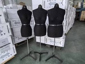 Adjustable Half Body <strong>Female</strong> Mannequin <strong>Plastic</strong> Tailoring <strong>Dummy</strong> - Product Image 4
