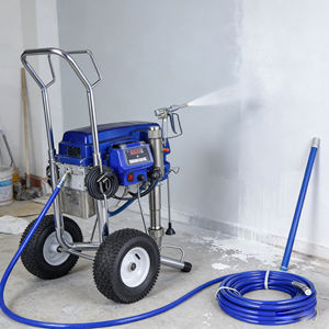 Máquina Portátil de Pintura en Aerosol sin Aire de Alta Presión, Máquina Eléctrica de 220V para Aplicar <span class=keywords><strong>Masilla</strong></span> sin Aire con Manguera de Goma y <span class=keywords><strong>Pistola</strong></span> de Pulverización - Product Image 3