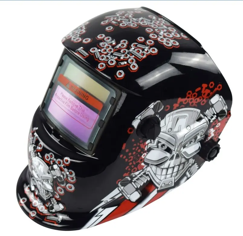 Шлем для сварки на голову, автоматический устойчивый к обесцвечиванию света, высокотемпературный шлем для сварки
