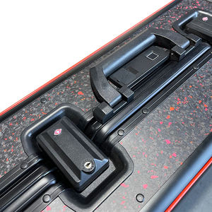 Valise intelligente haut de gamme de 20 pouces avec lecteur d'empreintes digitales, texture en fibre de carbone, bagage rigide avec serrure sans clé pour hommes et femmes en voyage - Product Image 5