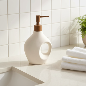 Juego <span class=keywords><strong>de</strong></span> Baño en Oferta, Accesorios <span class=keywords><strong>de</strong></span> Baño <span class=keywords><strong>de</strong></span> Lujo con <span class=keywords><strong>Dispensador</strong></span> <span class=keywords><strong>de</strong></span> Jabón y Florero para Decoración del Hogar - Product Image 6