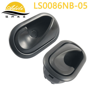 อะดิลี LS0086NB-05 มือจับประตูด้านในสีดำสำหรับเปลี่ยนในรถยนต์ ชิ้นส่วนพลาสติกและโลหะ หมายเลขอะไหล่ 8200174075 8247310579 - Product Image 3